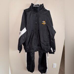 Pro Player NWT Minnesota Vikings NFL Black 2 Piece‎ Tracksuit size 2XL